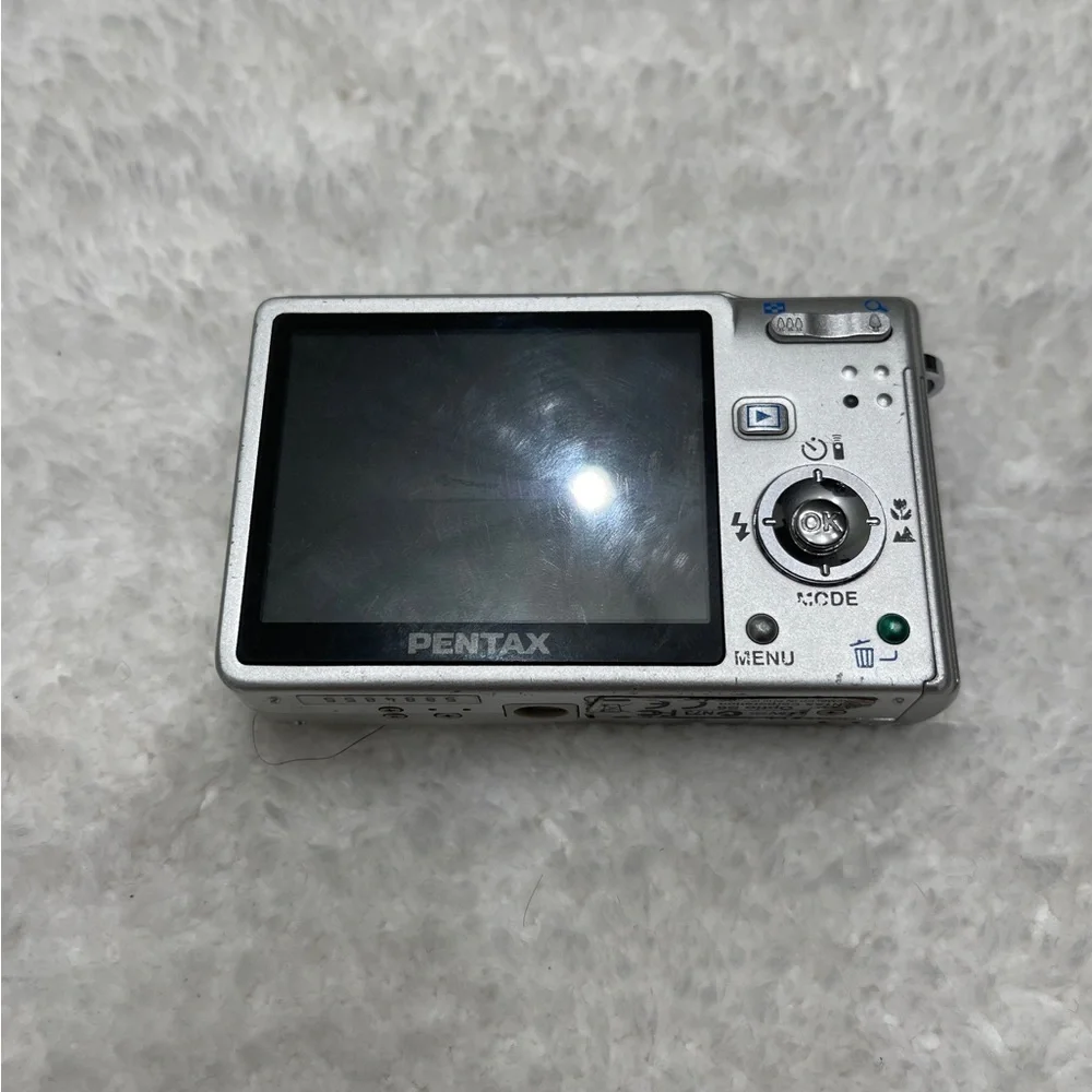 Pentax Optio S6 Metallic Digital Camera - UNTESTED